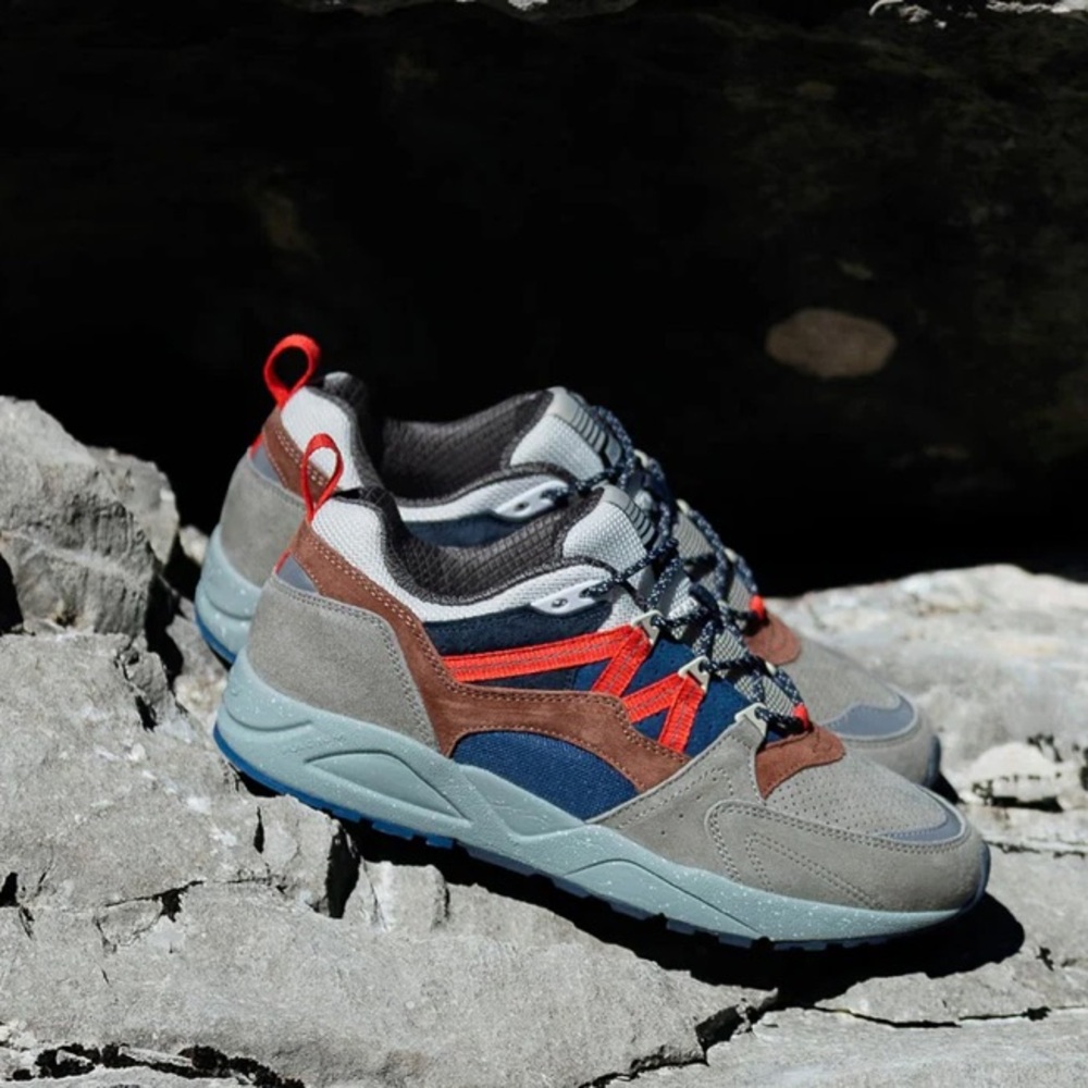 Karhu Fusion 2.0 Multicolor Suede Mesh Sneaker made in Finland